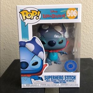 Disney PIAB exclusive superhero stitch funko po
